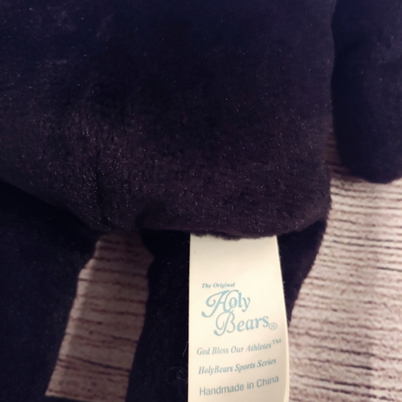 The Original Holy bear vintage plush soccer "God bless our Athletes 2003 - Picture 7 of 7